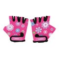 Globber Toddler Gloves, Pink Flowers 528-110
